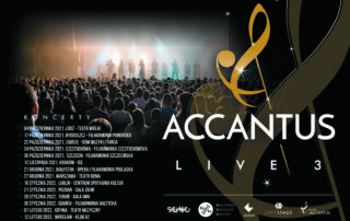 Plakat Accantus Live 3